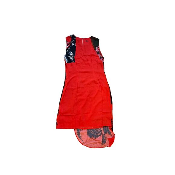 Desigual Nagar Red Dress, Size: 38, NWT - Picture 2 of 4